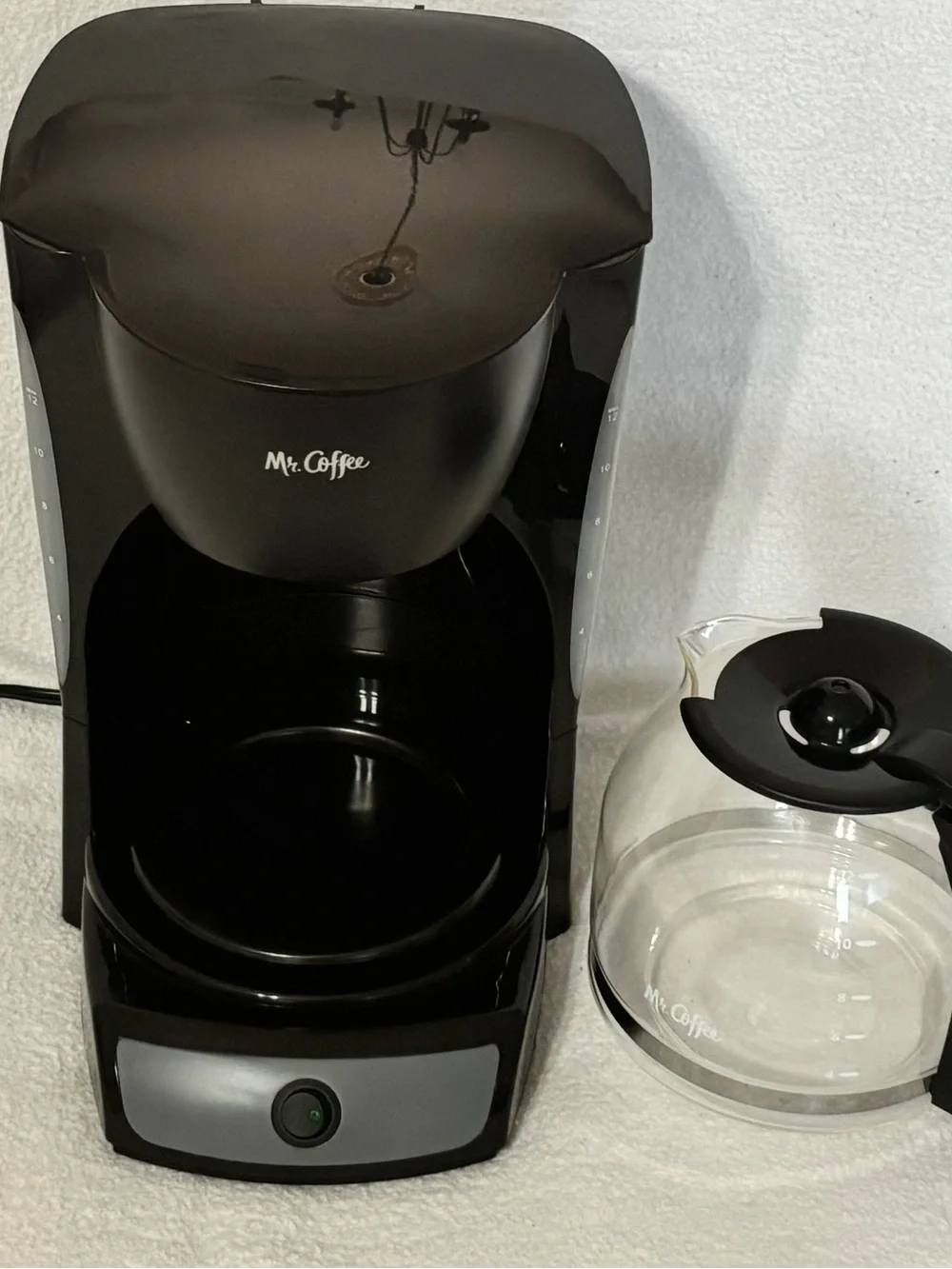 Mr. Coffee Black 12-Cup Drip Coffee Maker